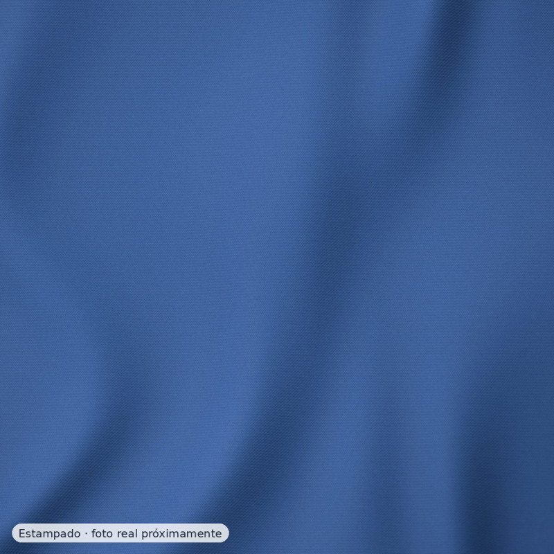 Punto de viscosa animal print abstracto azul — 95% viscosa