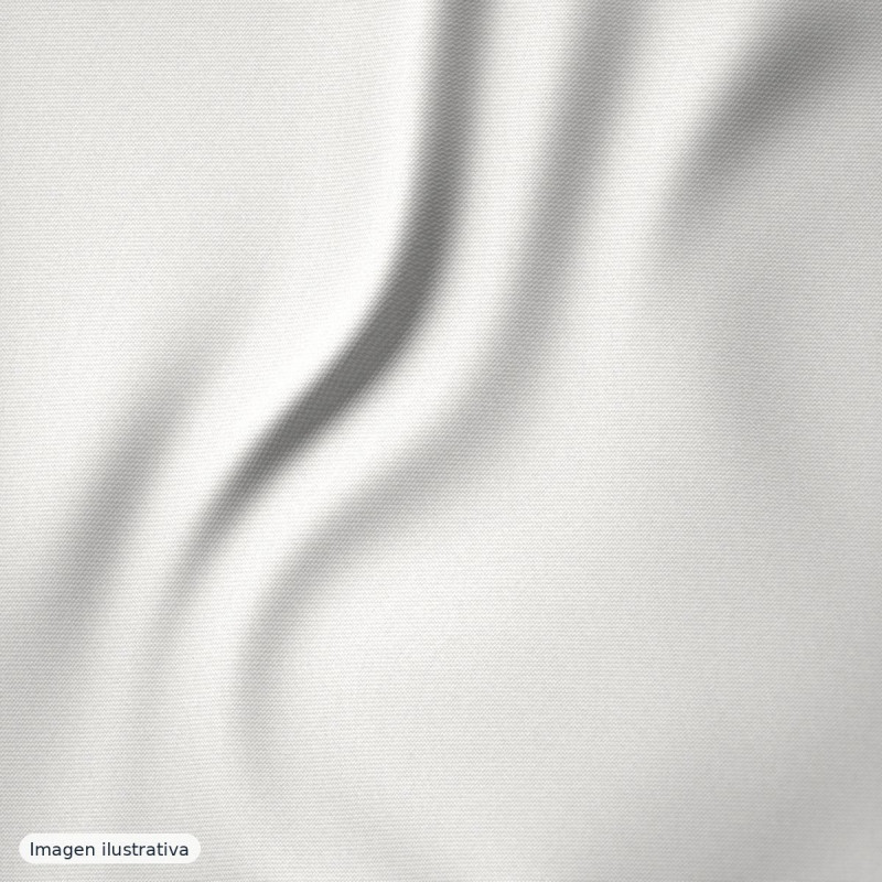 Punto de viscosa lisa blanca — 95% viscosa