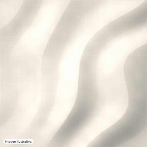Punto impermeable blanco natural — 55% poliéster