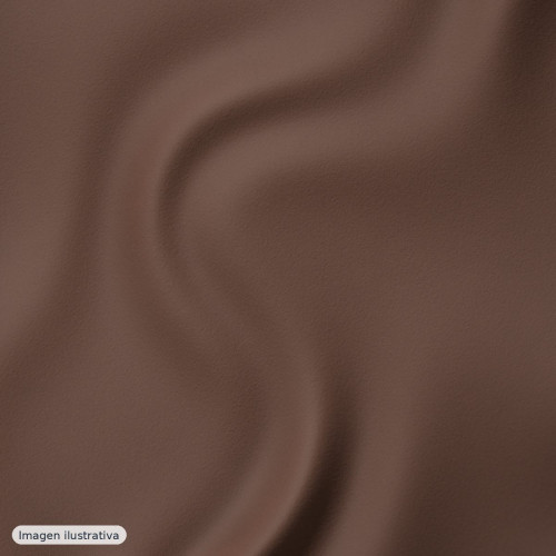 Punto roma de rayón marrón caramelo — 65% viscosa