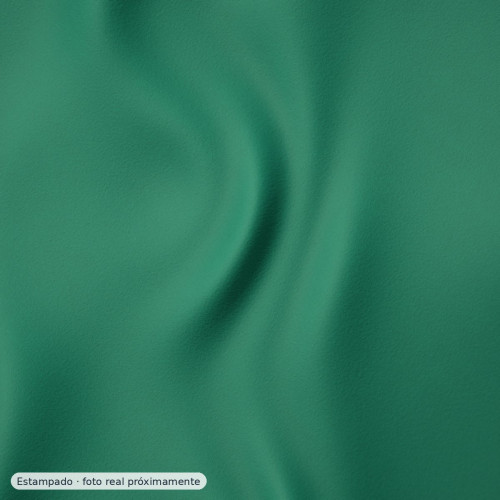 Punto roma estampado pinceladas verde esmeralda — 60% viscosa