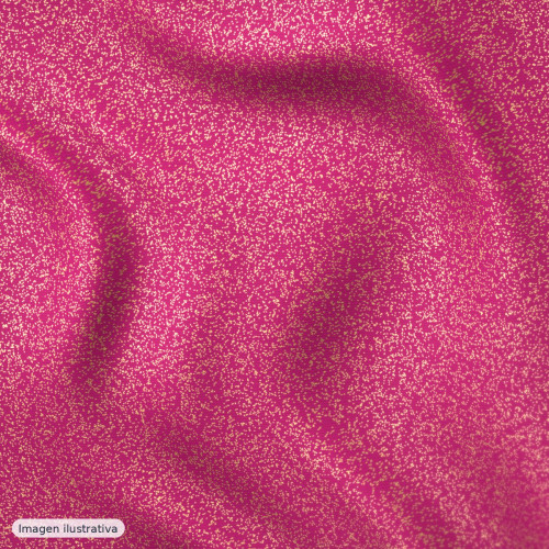 Punto roma lúrex fucsia — 46% algodón