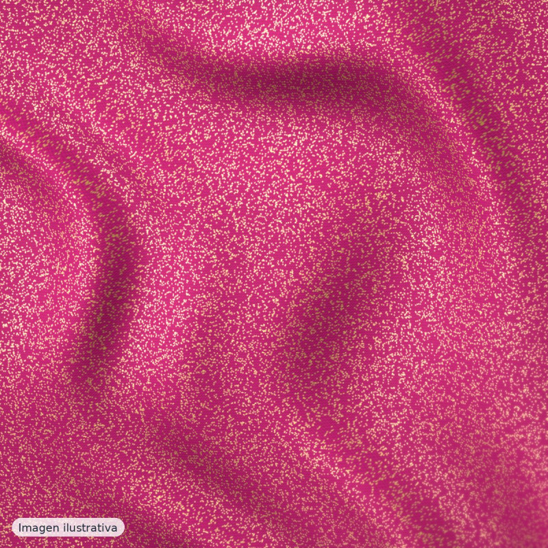 Punto roma lúrex fucsia — 46% algodón