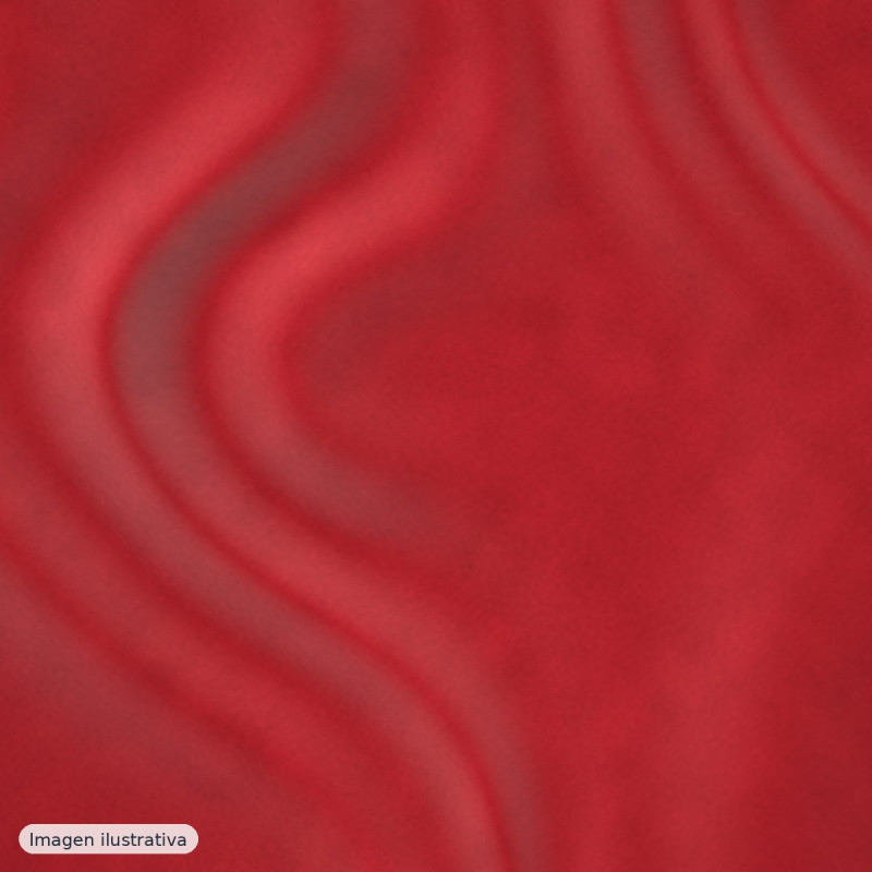 Punto terciopelo rojo — 92% poliéster