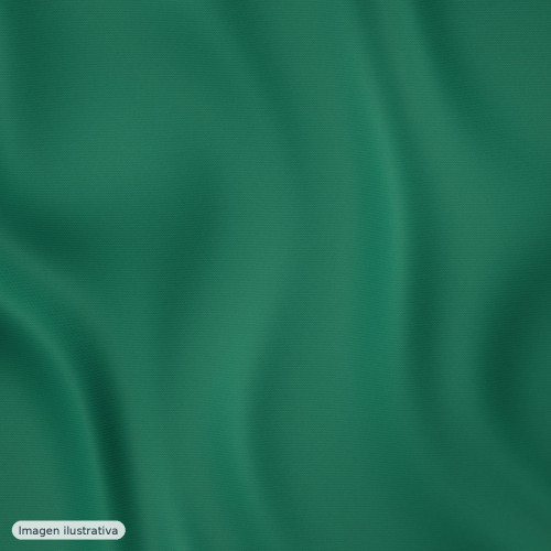 Raso licra verde esmeralda — 100% poliéster