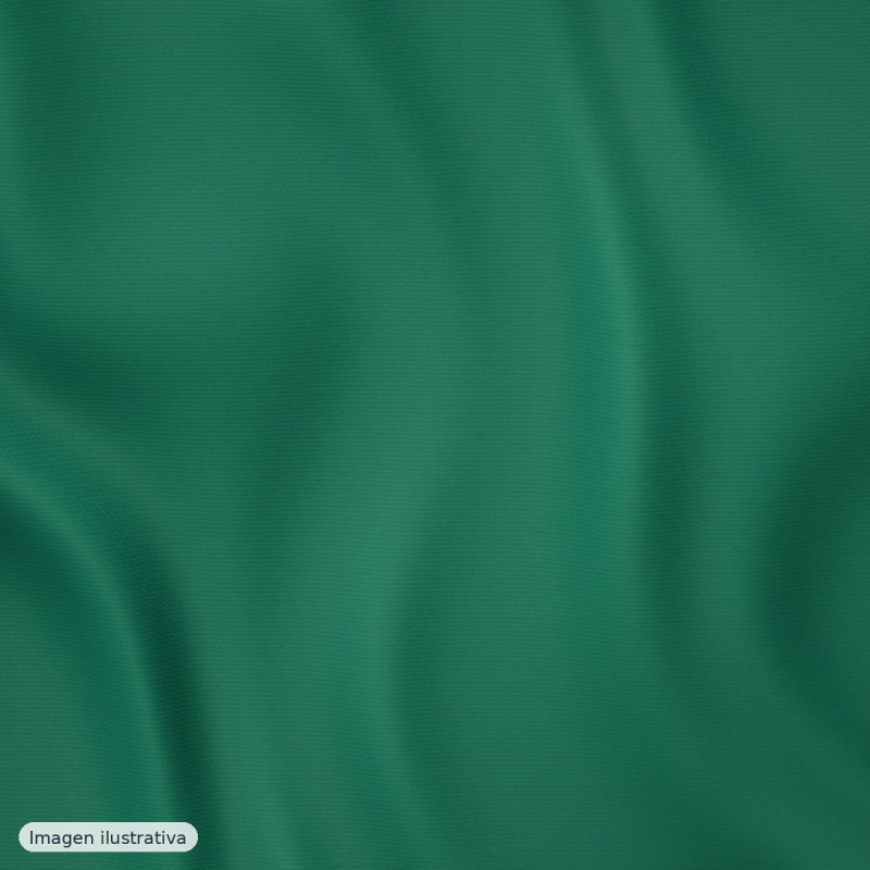 Raso licra verde esmeralda — 100% poliéster