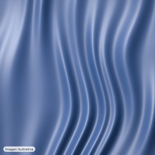 Raso poliéster opaco azul — 100% poliéster