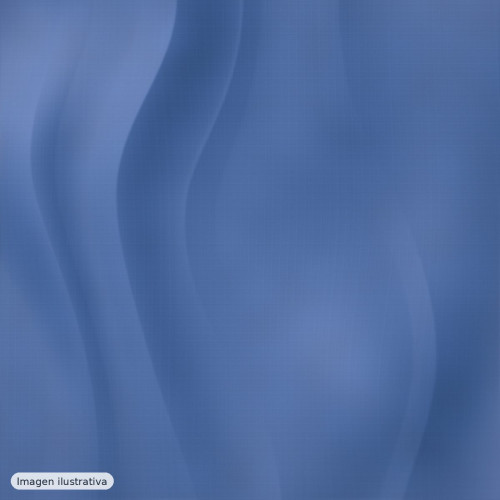 Repelente al agua azul lisa — 100% poliéster