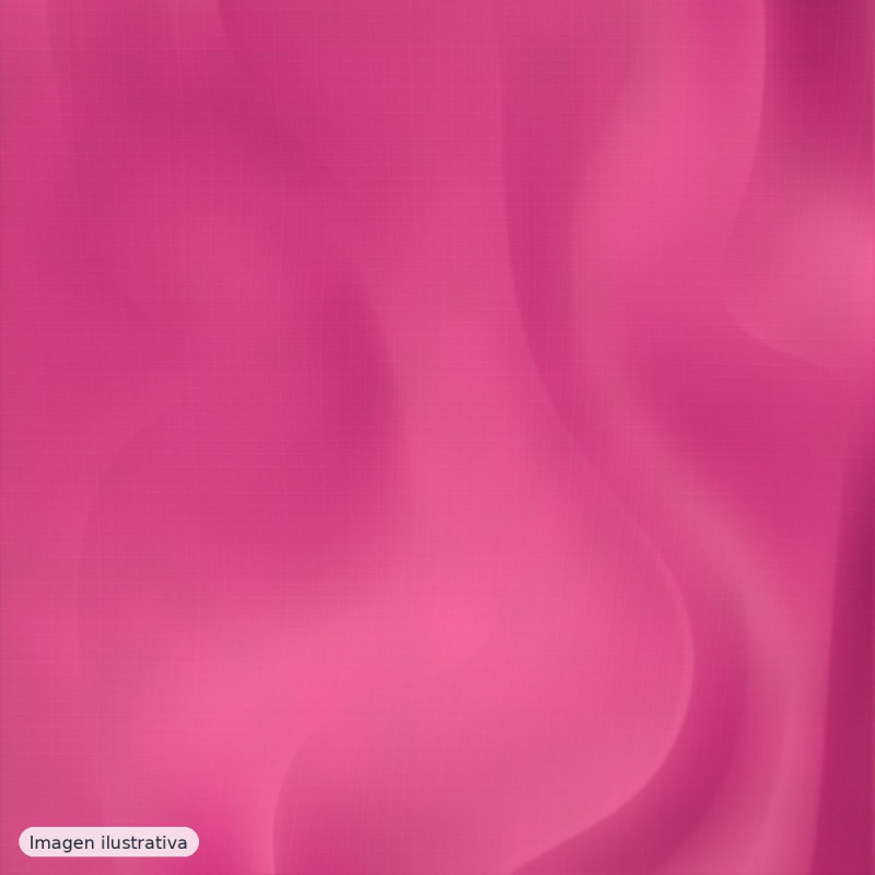 Repelente al agua fucsia lisa — 100% poliéster