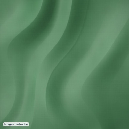 Repelente al agua verde lisa — 100% poliéster