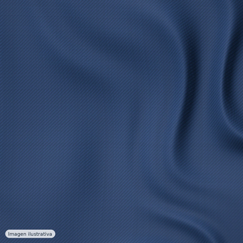 Sarga elástica de algodón azul — 97% algodón