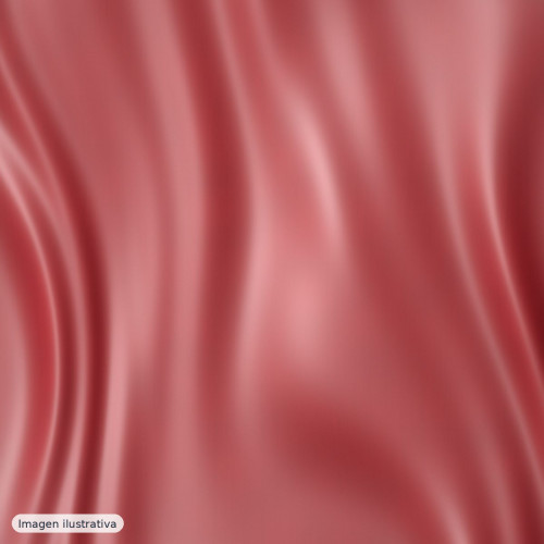 Satén efecto seda rojo — 100% poliéster