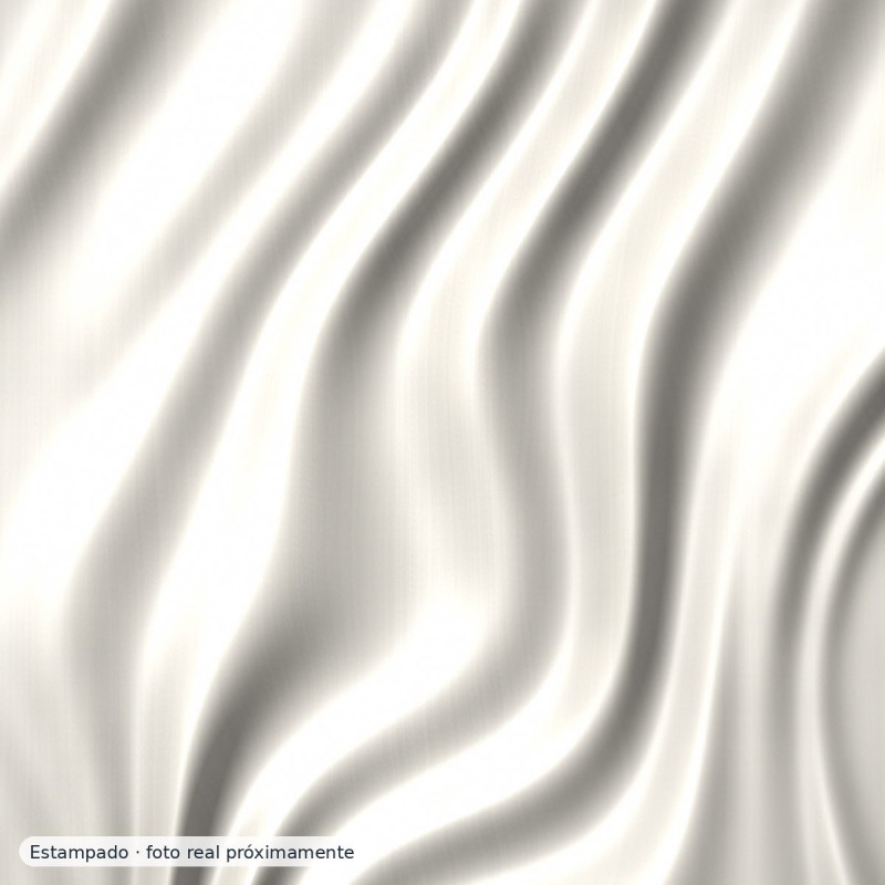 Satén estampado Lily — 100% poliéster