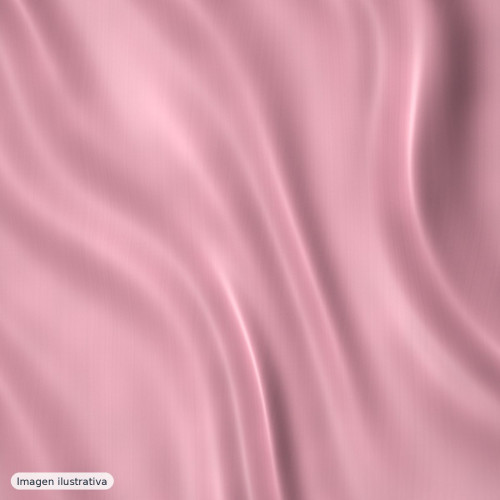 Satén fino de poliéster rosa suave — 100% poliéster Satén fino de poliéster rosa suave — 100% poliéster