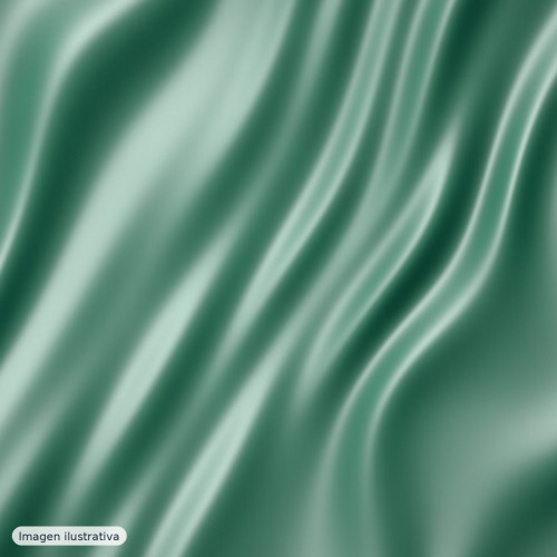 Satén verde esmeralda — 100% poliéster Satén verde esmeralda — 100% poliéster