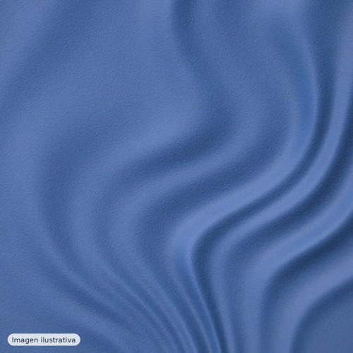 Seda rústica azul ducados — 100% seda