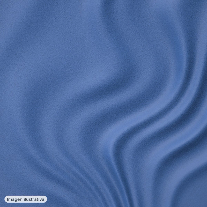 Seda rústica azul ducados — 100% seda