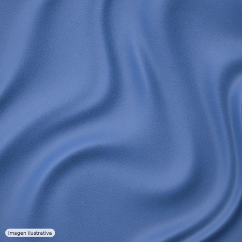 Seda rústica azul prusia — 100% seda