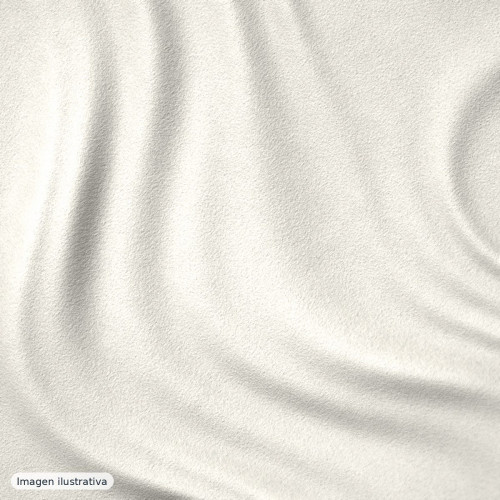 Seda rústica blanco roto y beige — 100% seda