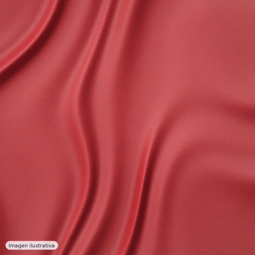 Seda rústica roja — 100% seda