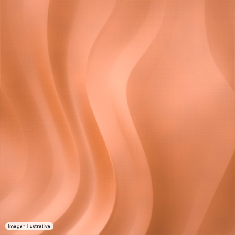 Tafetán liso naranja Sunset — 100% poliéster