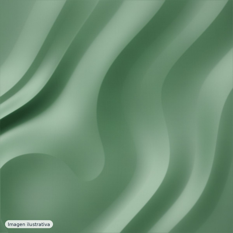 Tafetán liso verde intenso — 100% poliéster
