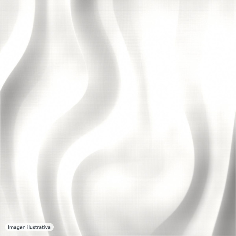 Tafetán seersucker blanco y negro — 51% poliéster