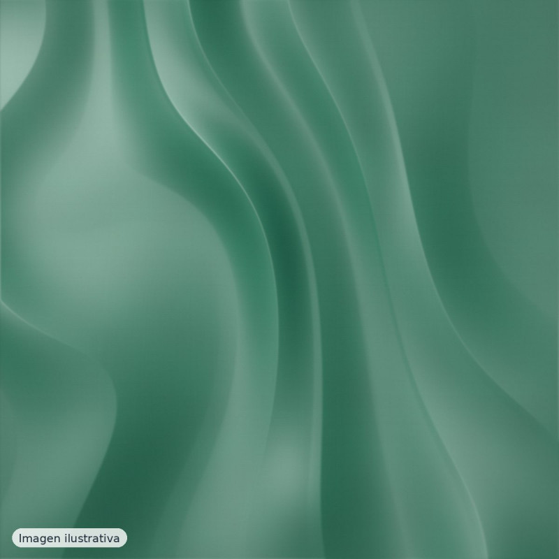 Tafetán tussord verde esmeralda — 100% poliéster