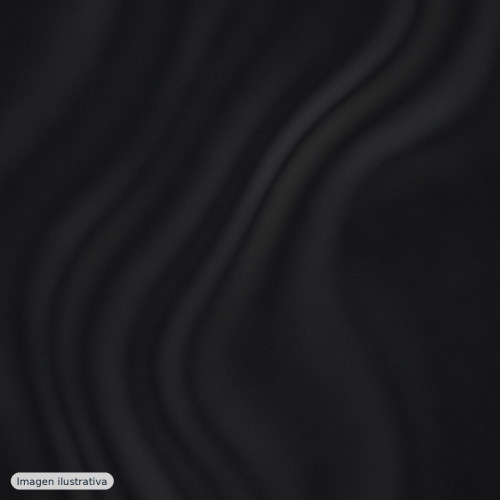 Terciopelo algodón viscosa negro — 70% algodón