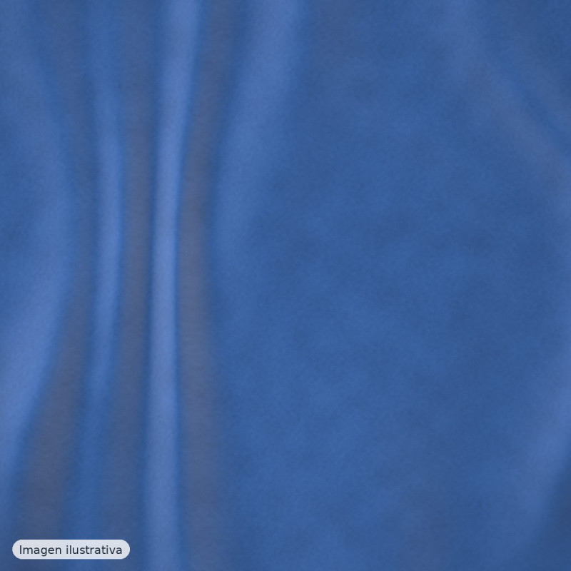 Terciopelo de algodón azul — 100% algodón
