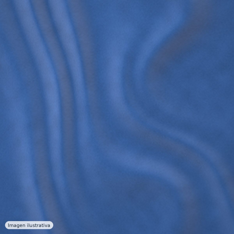 Terciopelo de algodón azul porcelana — 100% algodón