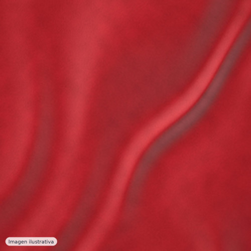 Terciopelo de algodón rojo rubí — 100% algodón