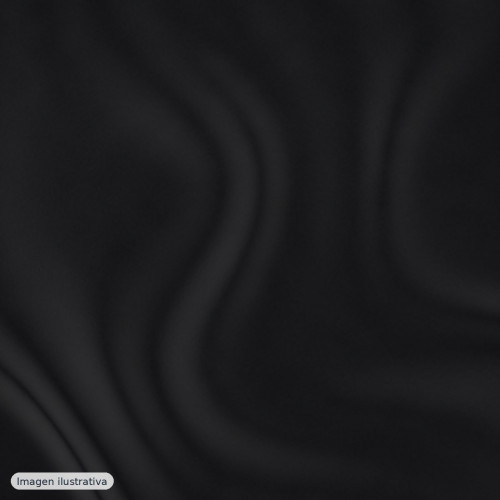 Terciopelo liso doble negro — 100% poliéster
