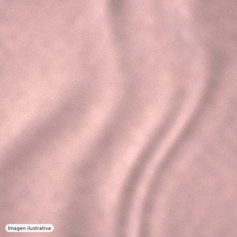 Terciopelo rosa palo — 100% poliéster