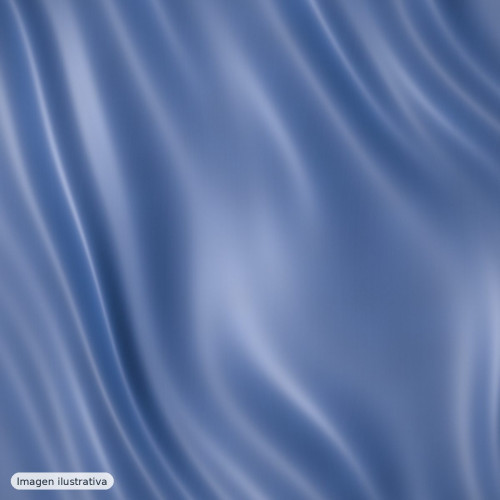 Triacetato azul celeste claro — 100% poliéster