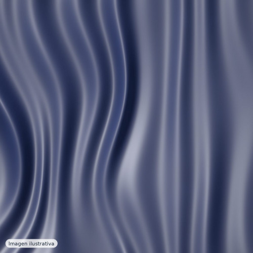 Triacetato color azul índigo — 100% poliéster