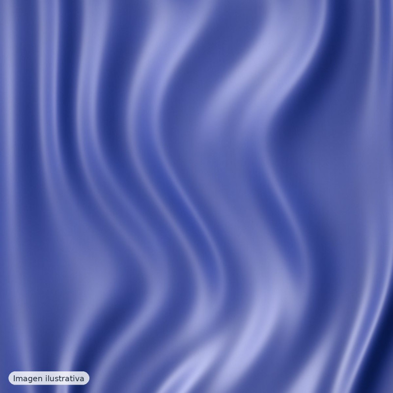 Triacetato color azul klein — 100% poliéster