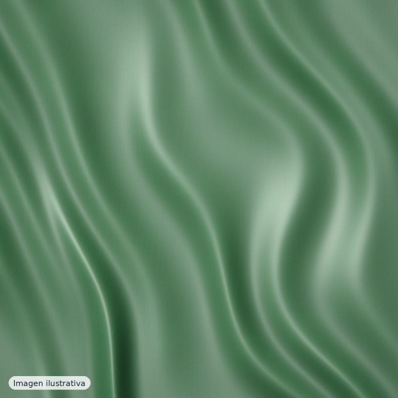 Triacetato color verde bosque — 100% poliéster