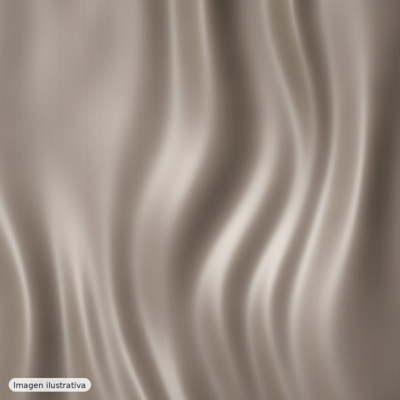 Triacetato color visón — 100% poliéster