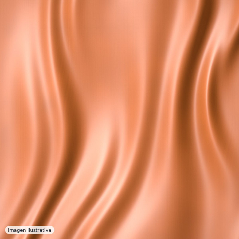 Triacetato naranja coral — 100% poliéster