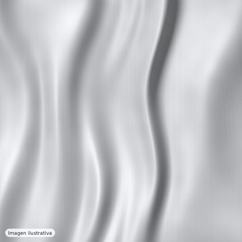 Triacetato plata — 100% poliéster