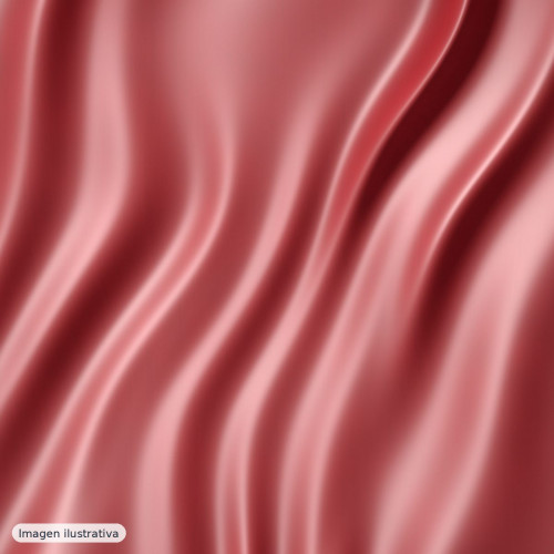 Triacetato satén rojo coral — 51% acetato
