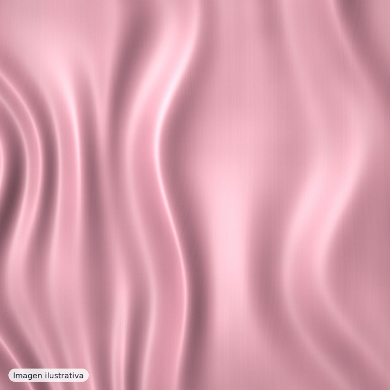 Triacetato satén rosa — 51% acetato