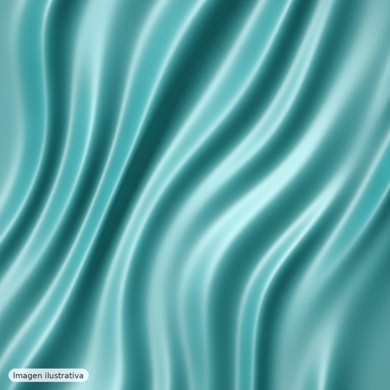 Triacetato turquesa — 100% poliéster