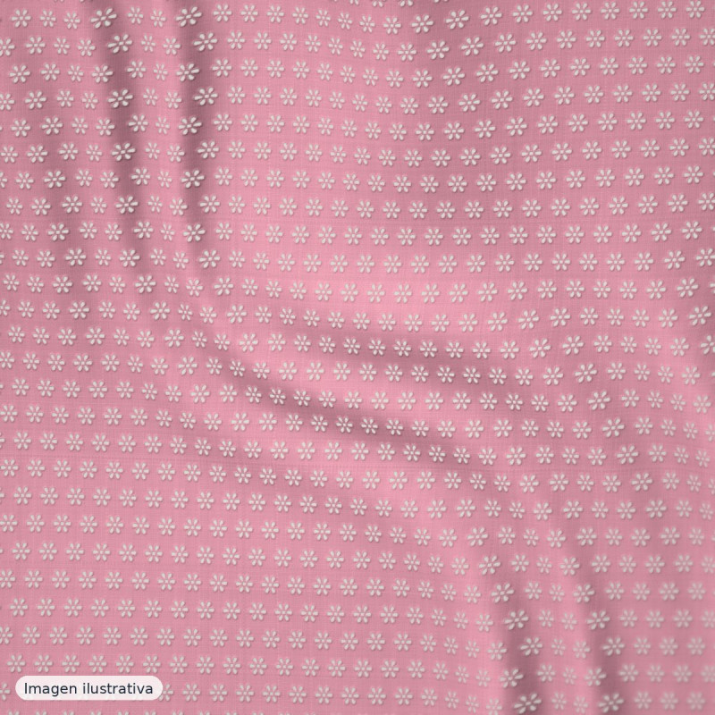 Tul bordado rosa nude — 50% poliamida