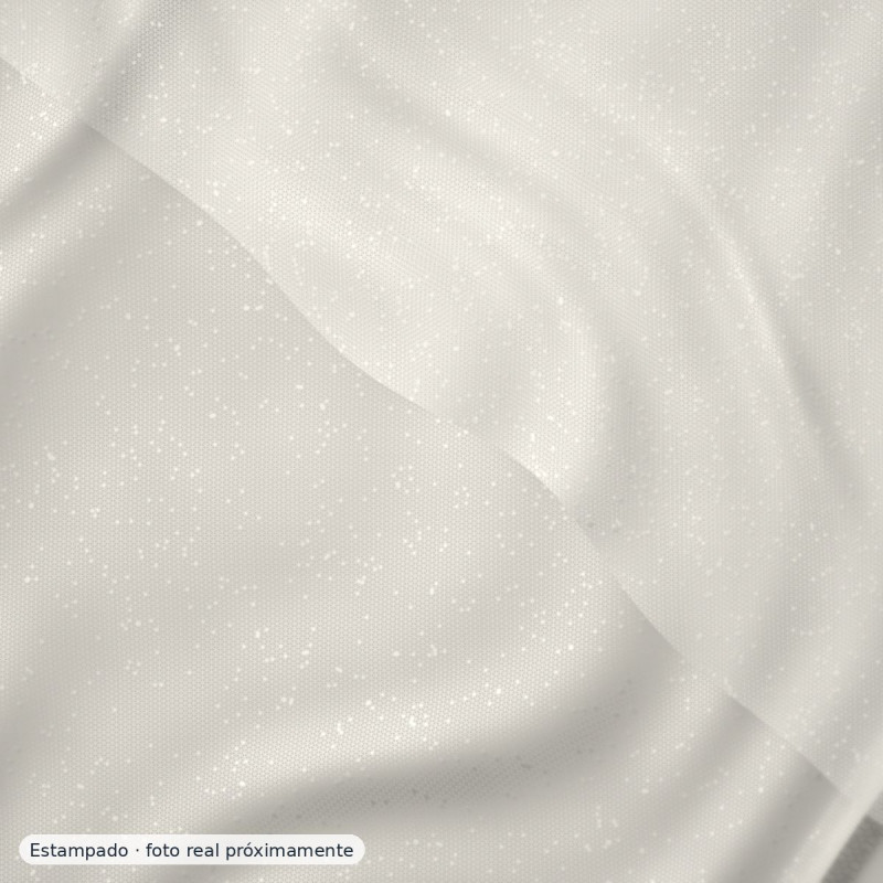 Tul plumeti blanco roto — 50% viscosa