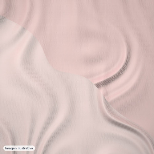 Tul rosa palo con pedrería multicolor — 100% poliéster