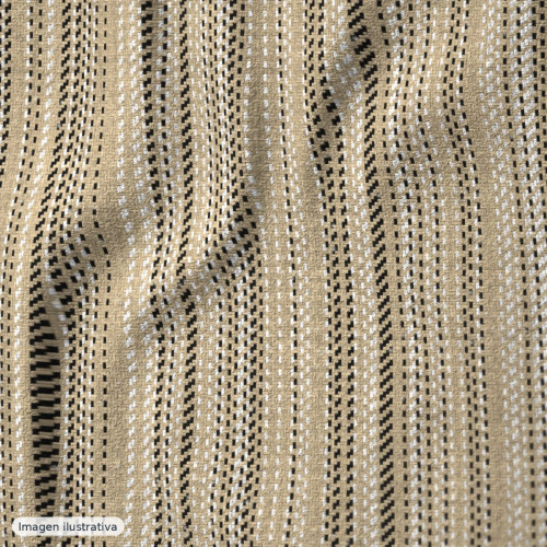 Tweed de lana beige — 50% lana