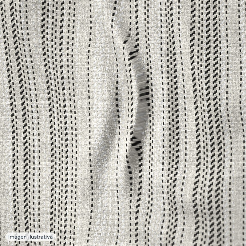 Tweed y tweed blanco roto — 80% viscosa