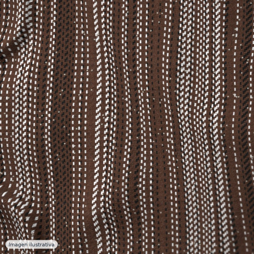 Tweed y tweed marron — 80% viscosa